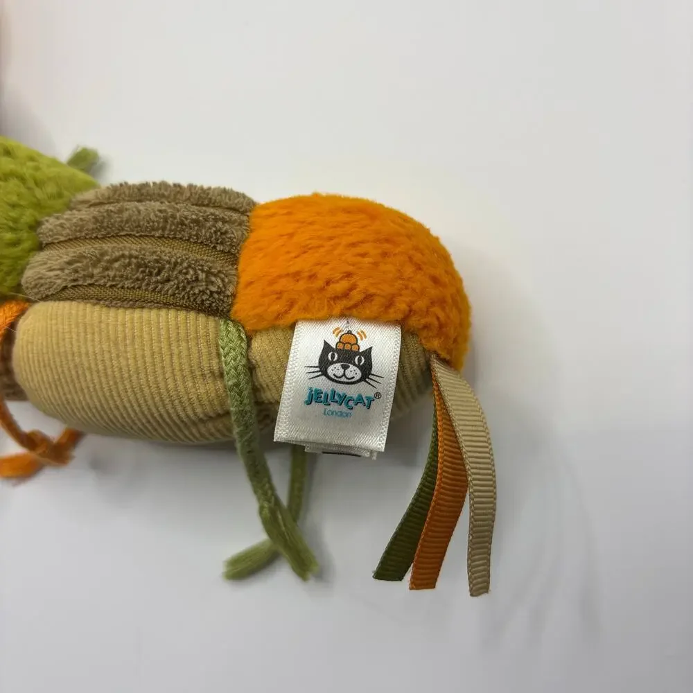 Jellycat Christopher Caterpillar Activity Toy plush rattle